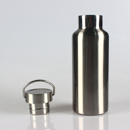 Stainless steel sports bottle